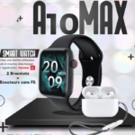 Montre Connectée A10 Max + Écouteurs Pro 3